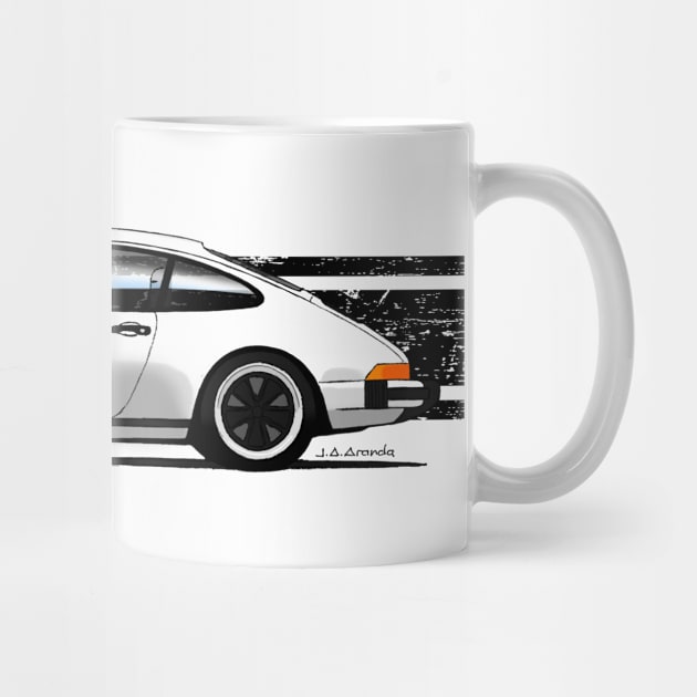 The iconic German sports car (for light backgrounds) by jaagdesign